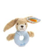 Steiff Hoppel Rabbit Grip Toy with Rattle - 12 cm
