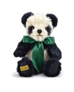 Merrythought Antik-Panda-Mohair-Teddybär – 25,4 cm