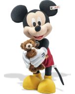 Steiff Limited Edition Disney Mickey Mouse mit Teddybär – 31 cm