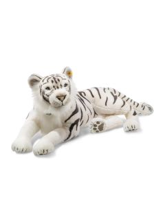 Steiff Tuhin White Tiger Soft Toy - 110 cm