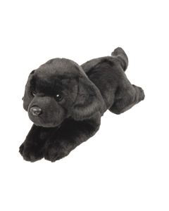 Suki Laying Black Labrador - Plush - 30 cm
