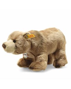 Steiff Back in Time Bearlie Brown Bear Soft Toy - 28 cm