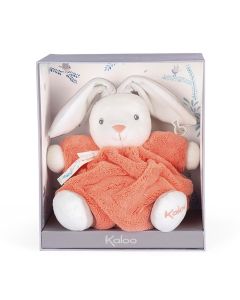 Kaloo Plume Chubby Small Coral Rabbit Soft Toy  - 18 cm