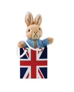 GUND Peter Rabbit - In Union Jack Bag