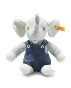 Steiff GOTS Organic Cotton Eliot Elephant Soft Toy - 26 cm