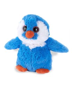 Warmies mikrowellengeeigneter blauer Pinguin – 33 cm