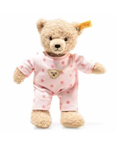 Steiff Baby Teddy and Me Teddybär mit rosa Pyjama – 25 cm