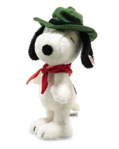 Steiff Snoopy Beagle Scout 50th Anniversary - 27 cm