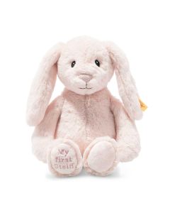 Steiff Soft &amp; Cuddly Friends My First Steiff Pink Hoppie Rabbit – 26 cm