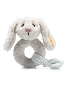 Steiff Soft & Cuddly Friends Hoppie the Bunny Rattle - 14 cm