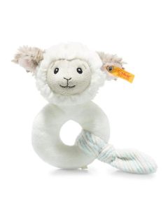Steiff Soft & Cuddly Friends Lita the Lamb Rattle - 14 cm