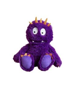 Warmies 13" Microwaveable Bright Purple Monster