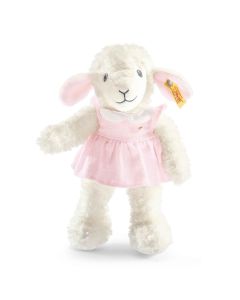 Steiff Sweet Dreams Lamb in Pink Dress Soft Toy - 28 cm