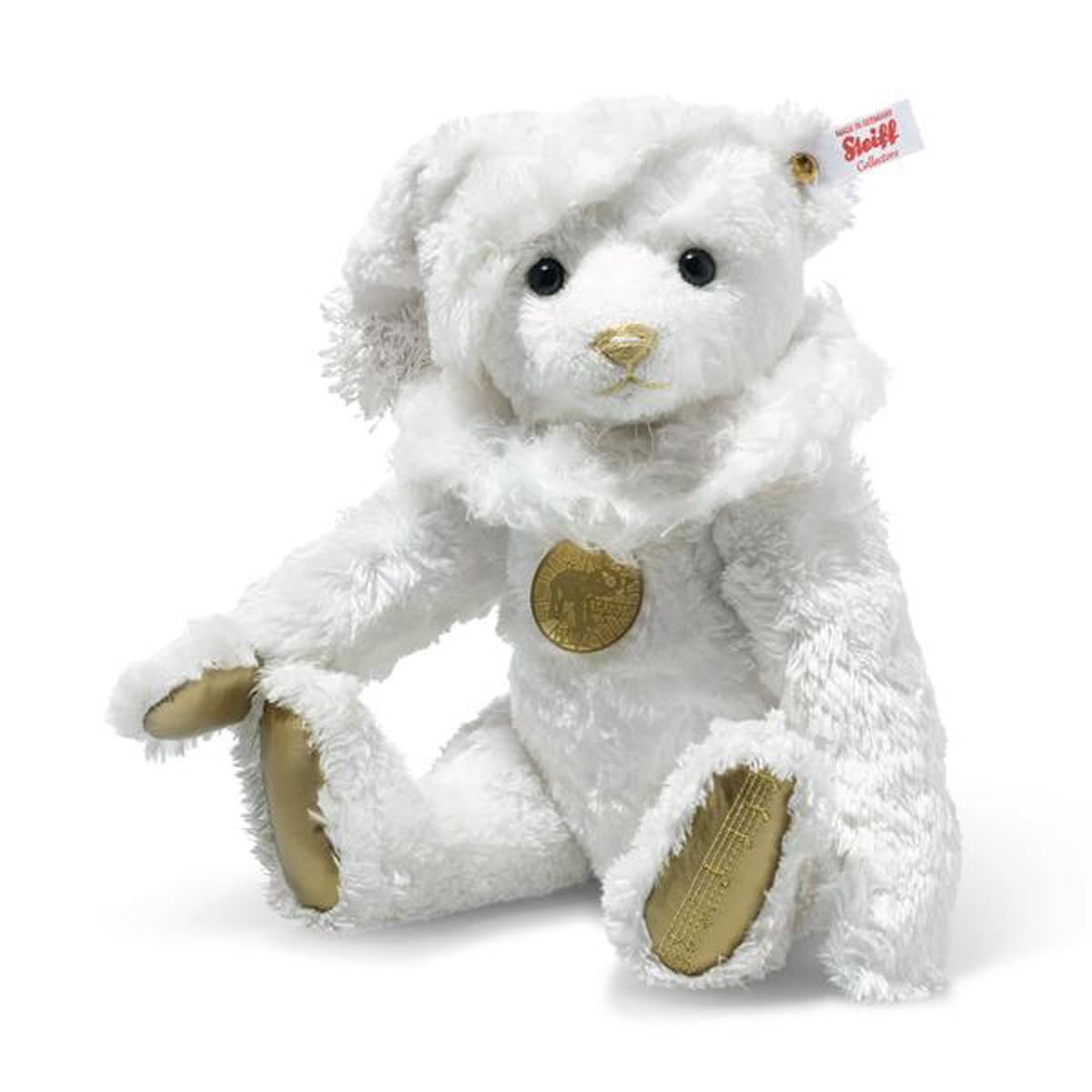 Steiff Limited Edition Teddies for Tomorrow White Christmas Teddy bear - 30 cm